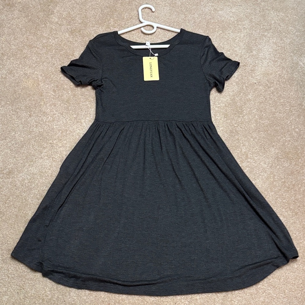 Women's Charcoal Grey Dress